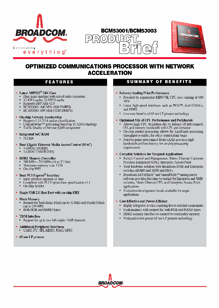 BCM53001_8991205.PDF Datasheet