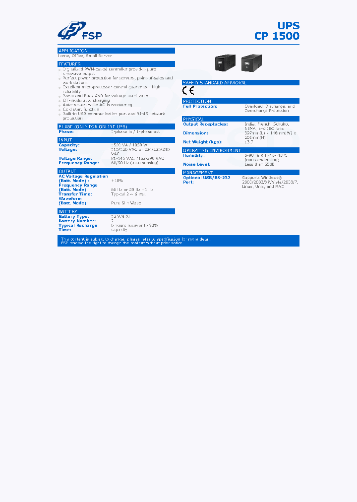 CP1500_8992102.PDF Datasheet