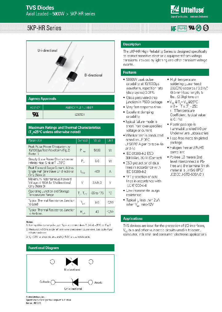 5KP180A-HR_8992280.PDF Datasheet