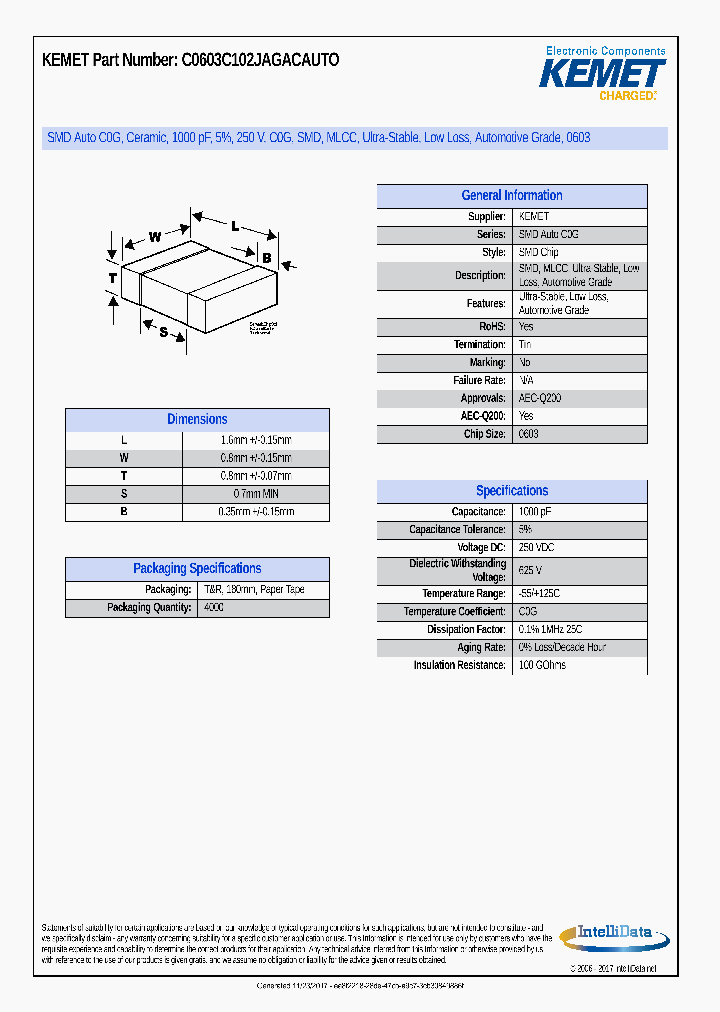 C0603C102JAGACAUTO_8996655.PDF Datasheet