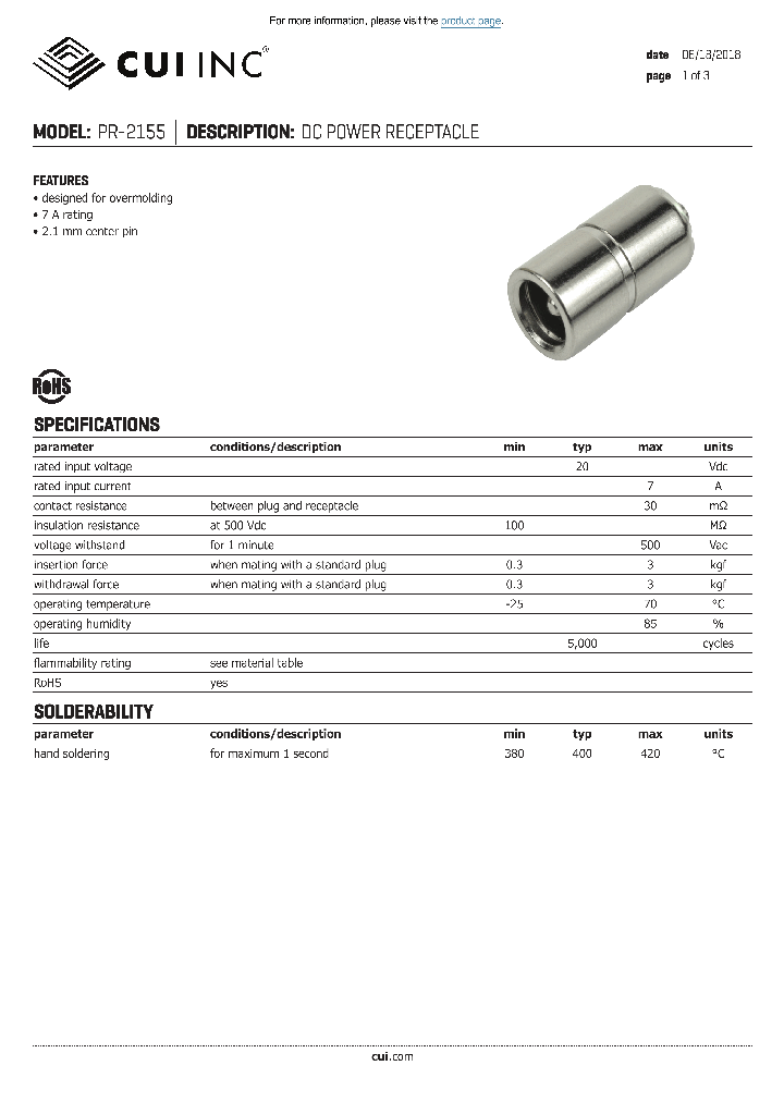 PR-2155_8997940.PDF Datasheet