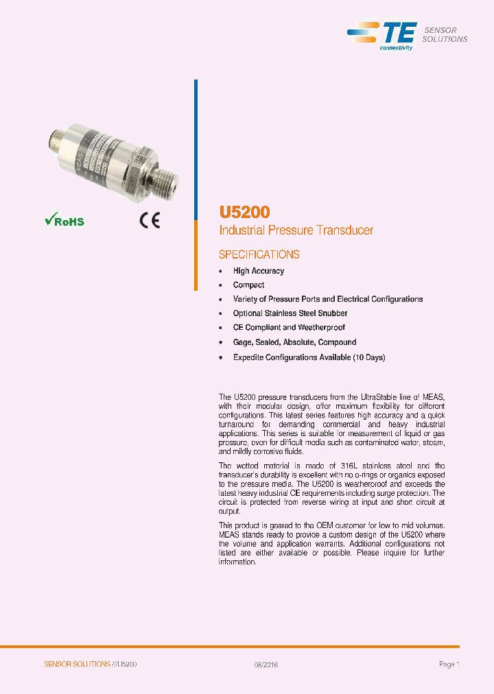 U5200_9001584.PDF Datasheet