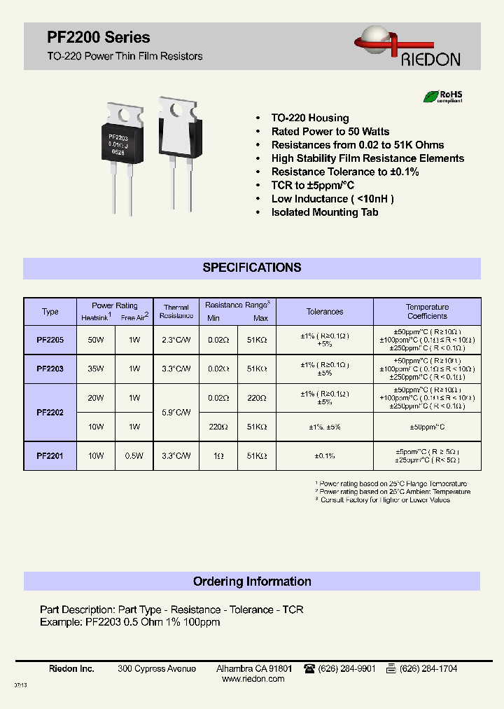 PF2203-100RF1_9001980.PDF Datasheet