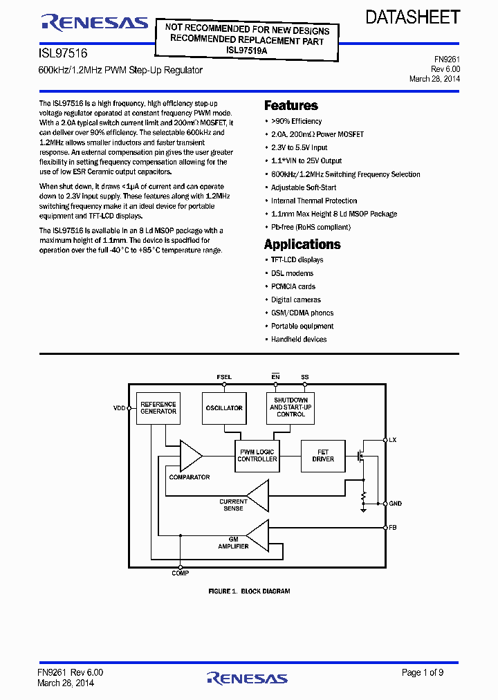 ISL97516_9002070.PDF Datasheet