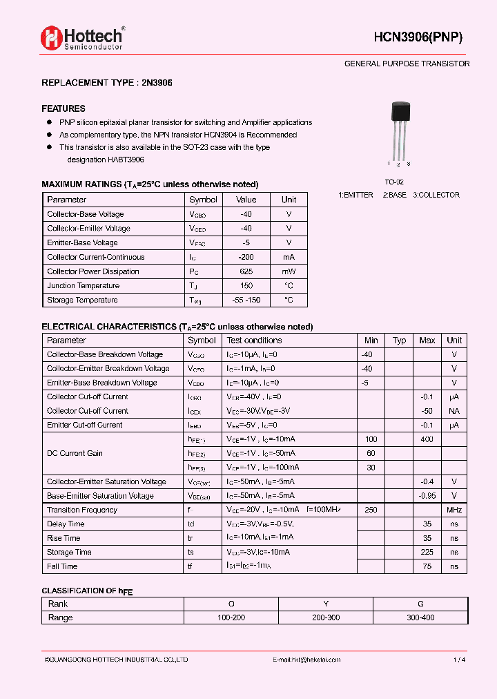 HCN3906_9002772.PDF Datasheet