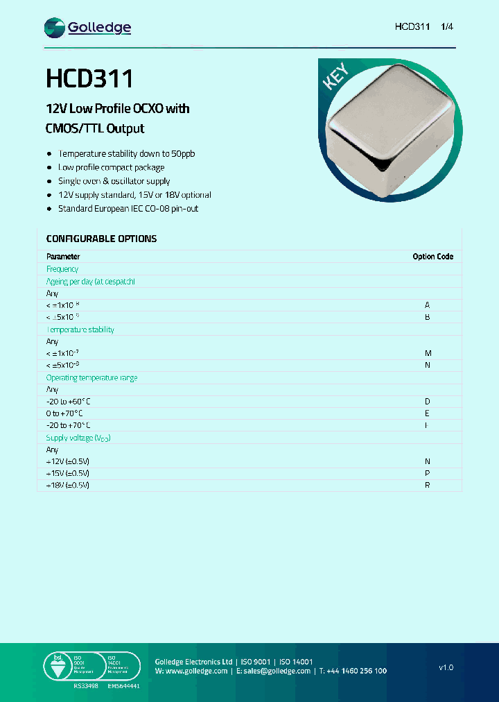 HCD311_9004460.PDF Datasheet