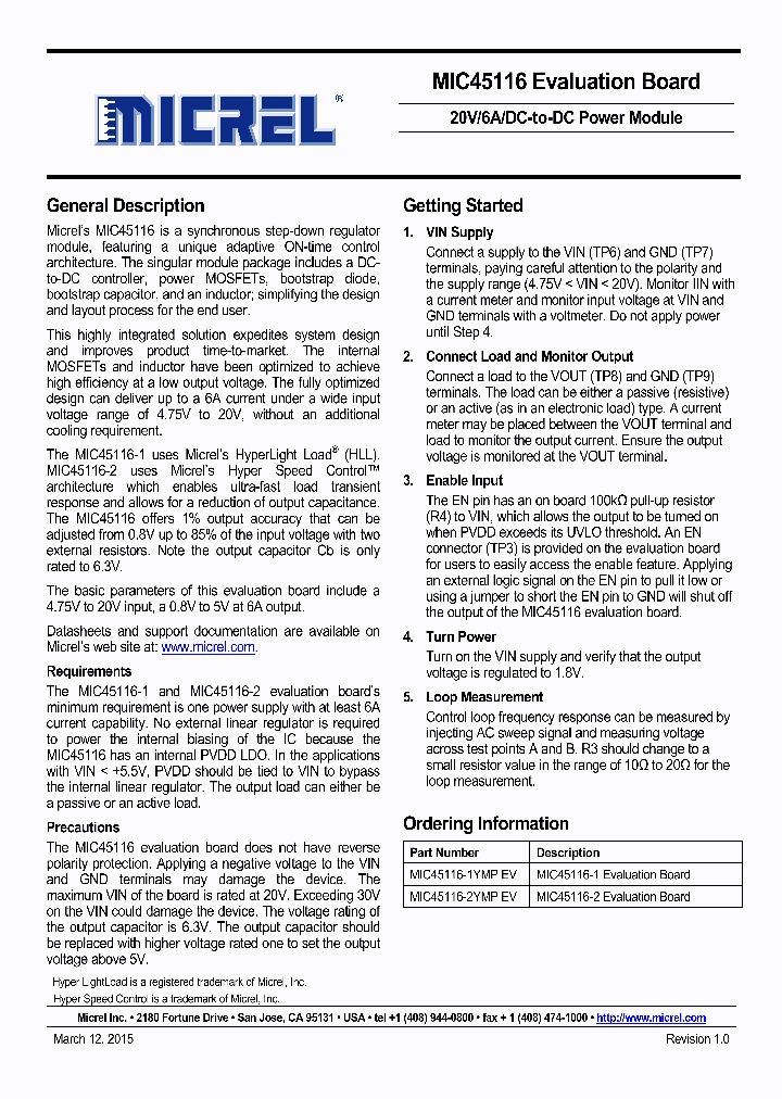 MIC45116_9004530.PDF Datasheet