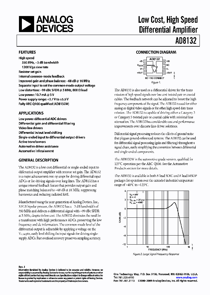 AD8132WARMZ-R71_9005926.PDF Datasheet