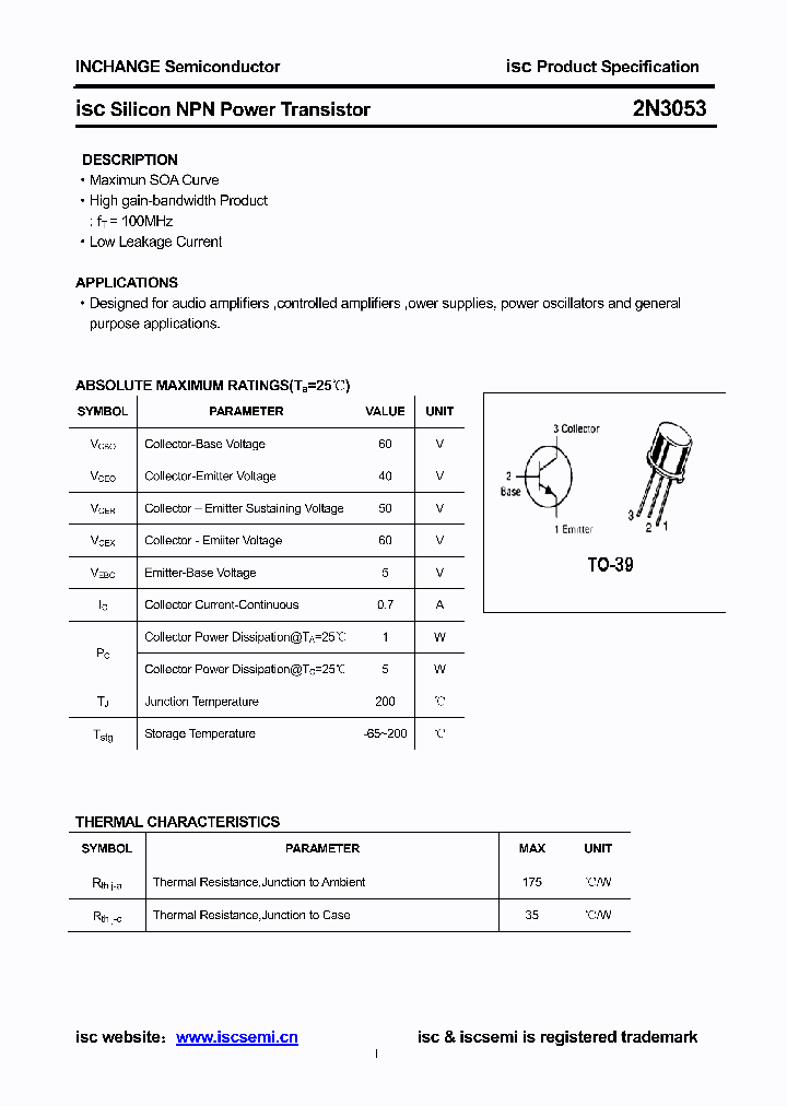 2N3053_9008155.PDF Datasheet