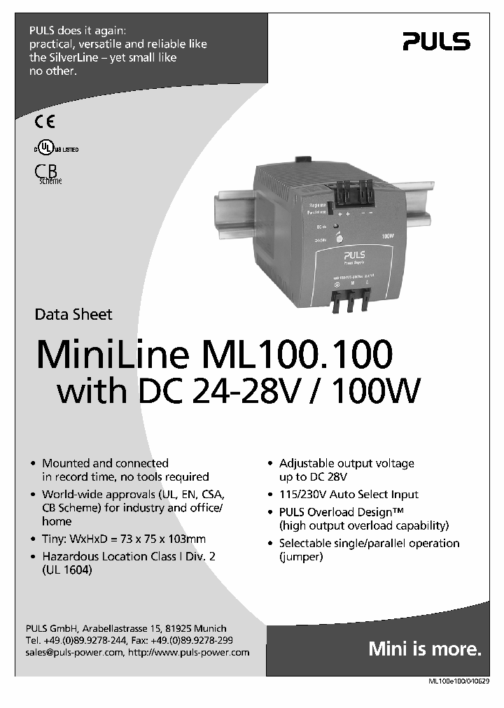 ML100100_9008537.PDF Datasheet