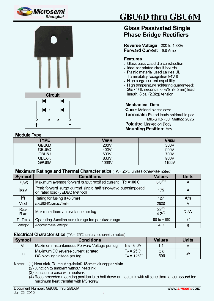 GBU6M_9008934.PDF Datasheet