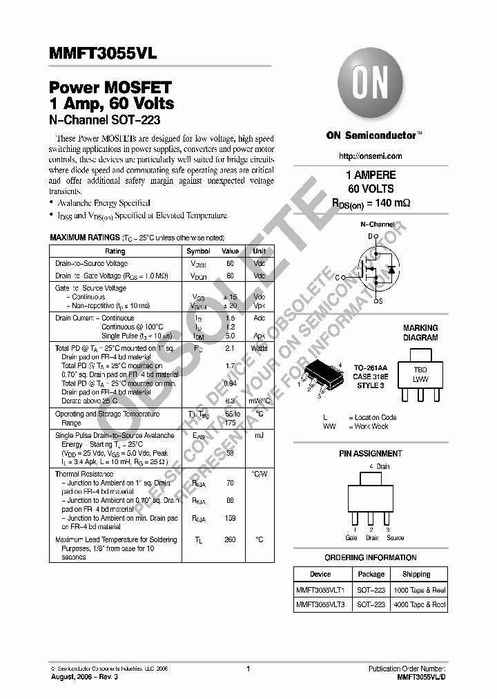 MMFT3055VL_9009322.PDF Datasheet