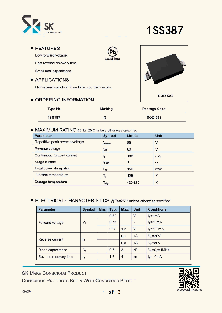 1SS387_9010473.PDF Datasheet