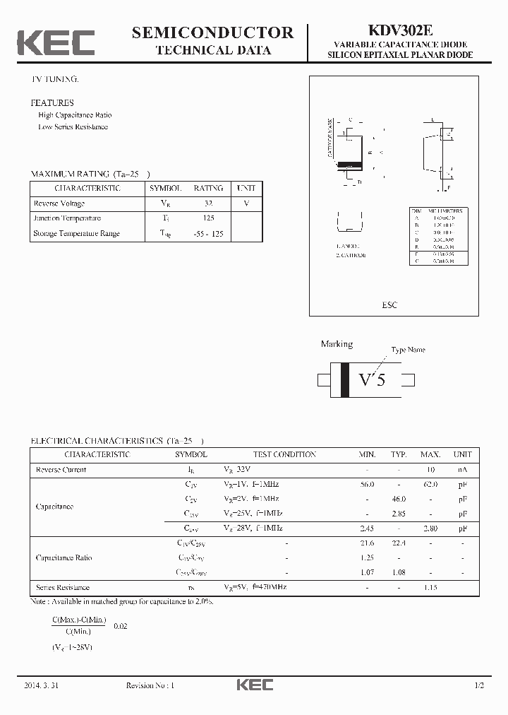 KDV302E-15_9011762.PDF Datasheet