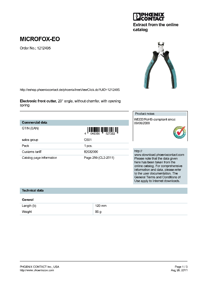 MICROFOX-EO_9012328.PDF Datasheet