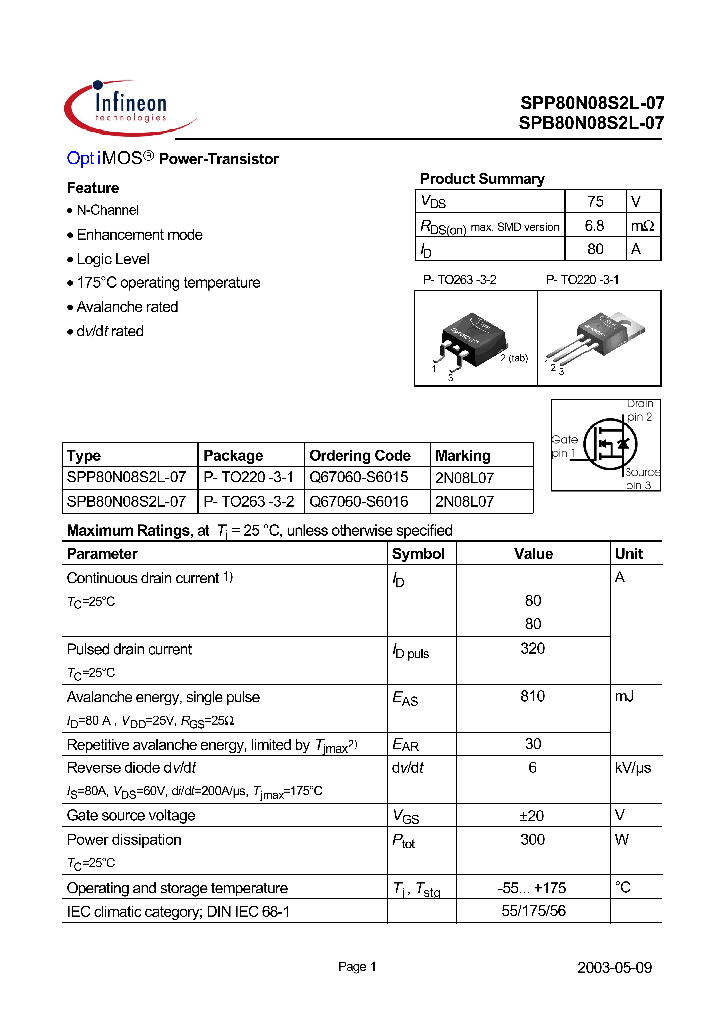 SPP80N08S2L-07_9012997.PDF Datasheet