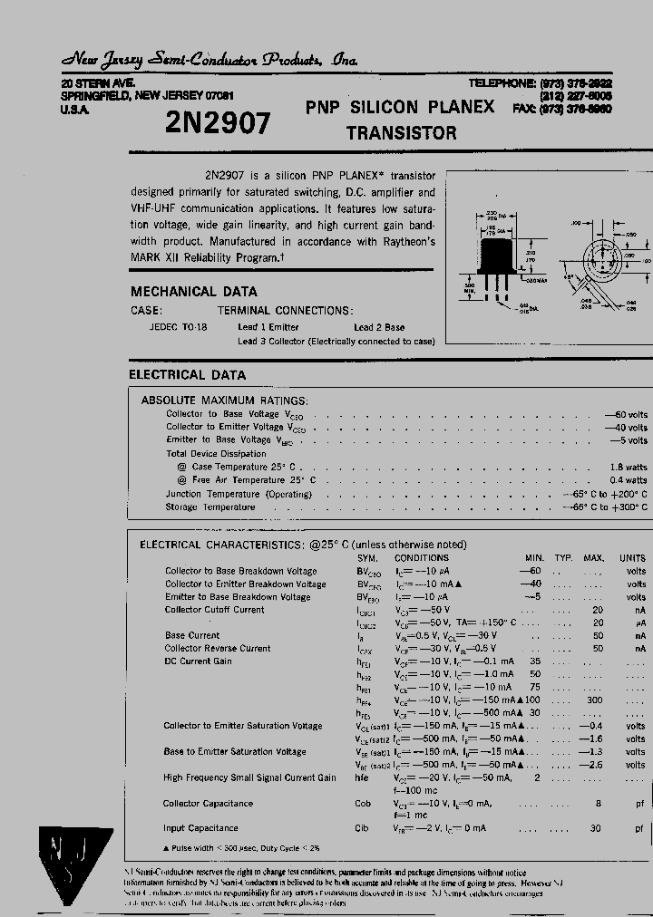 2N2907_9015081.PDF Datasheet