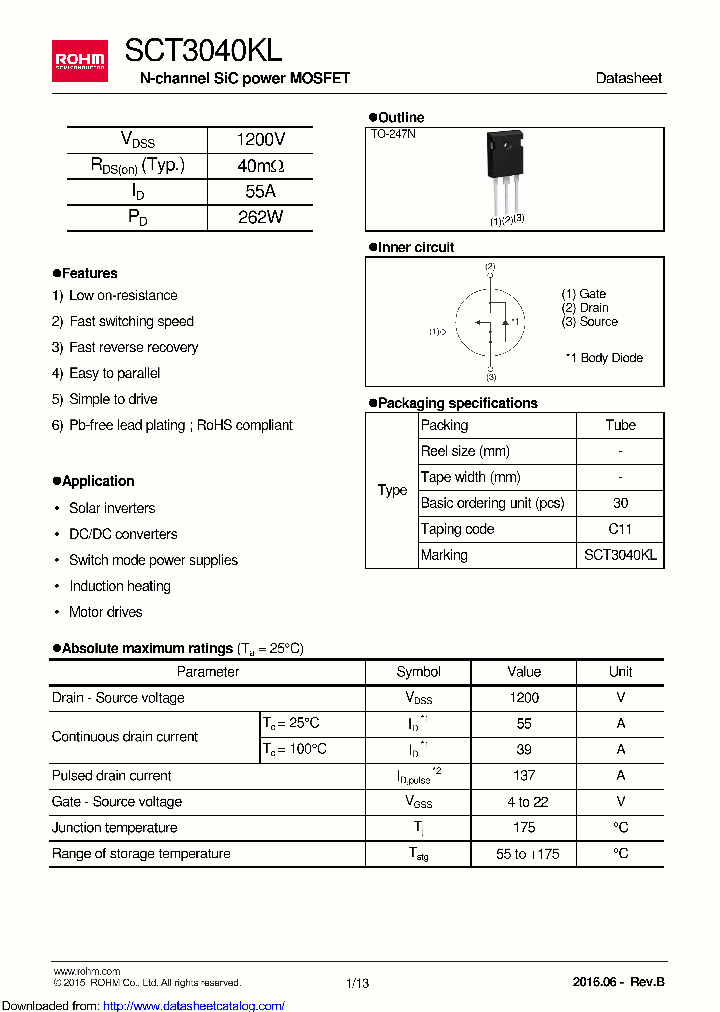 SCT3040KLGC11_9016840.PDF Datasheet