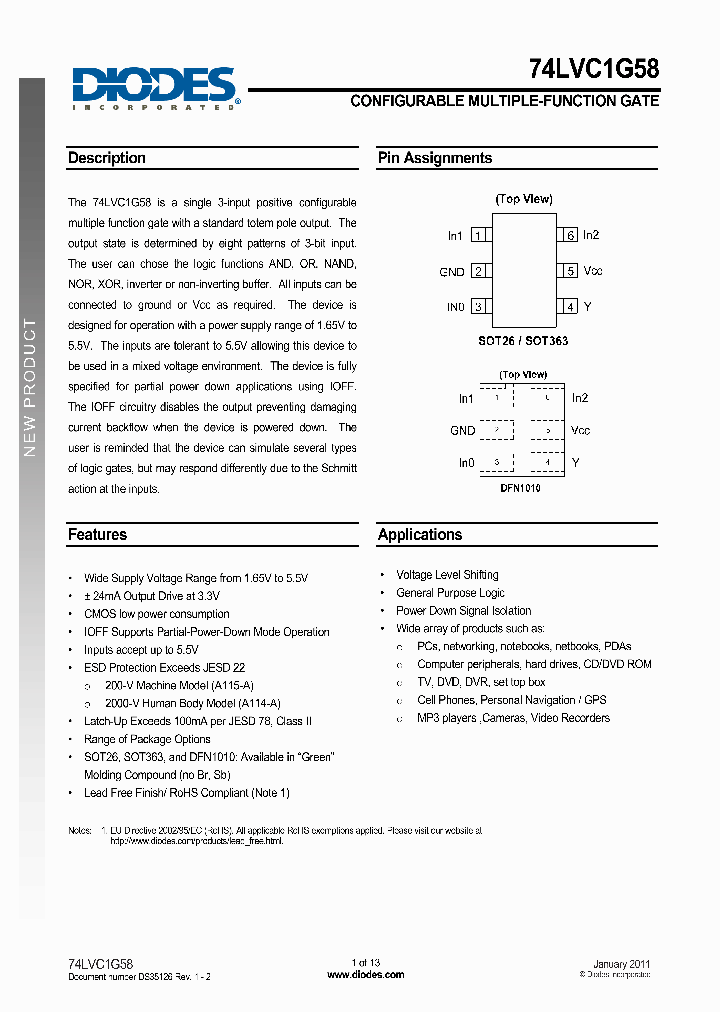 74LVC1G58W6_9016977.PDF Datasheet