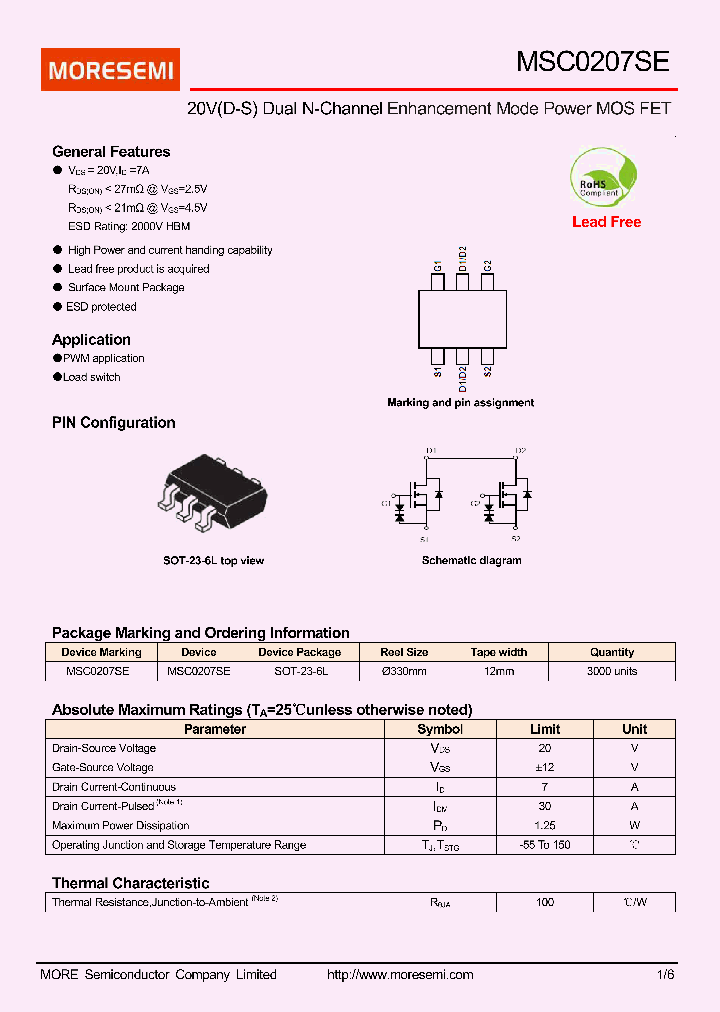 MSC0207SE_9017400.PDF Datasheet