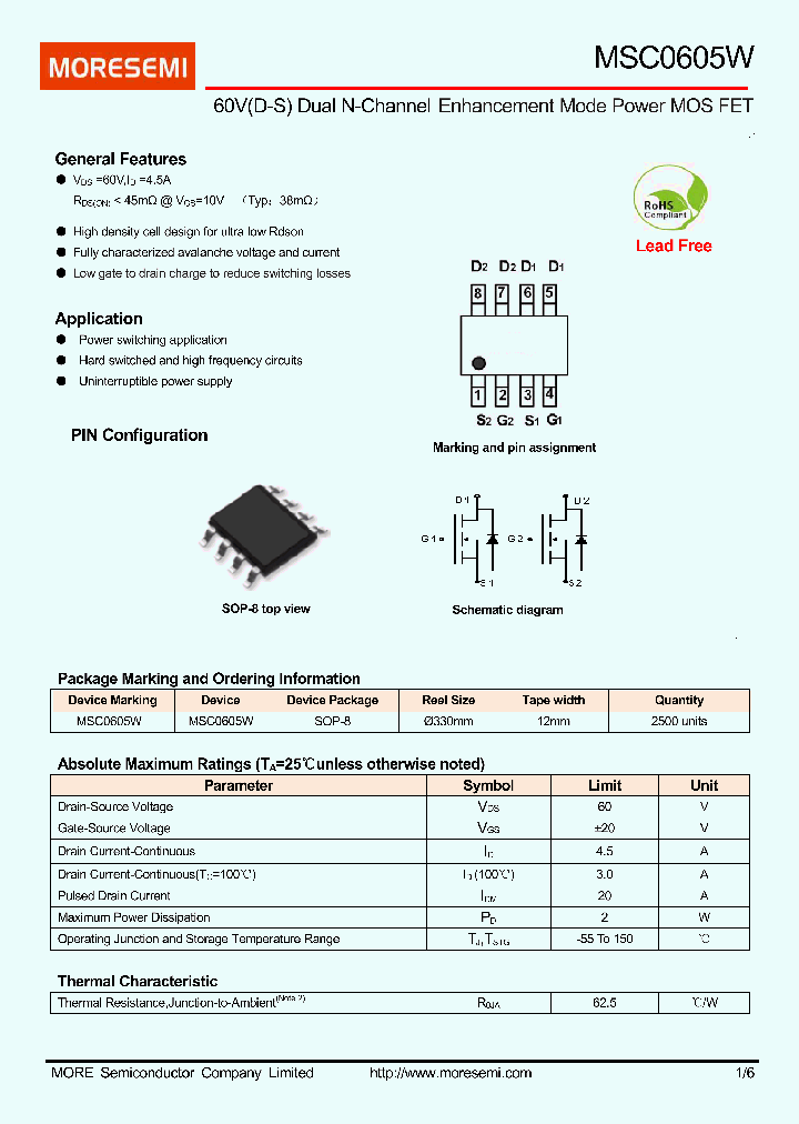 MSC0605W_9017406.PDF Datasheet