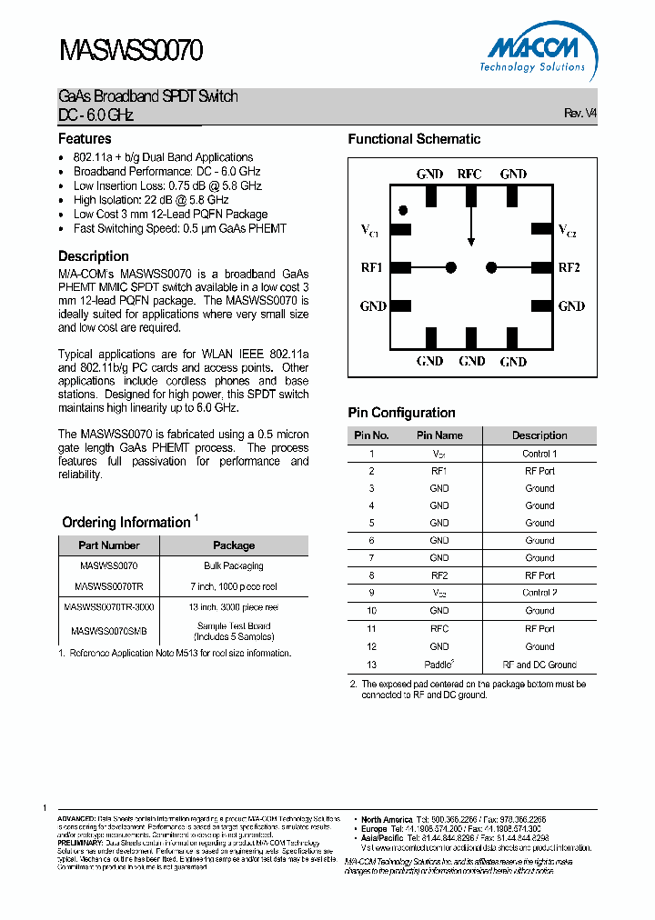 MASWSS0070SMB_9018741.PDF Datasheet