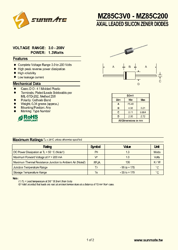 MZ85C160_9018773.PDF Datasheet