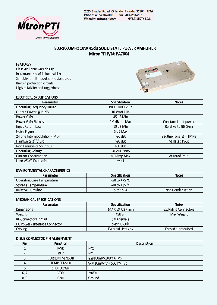 PA7004_9020042.PDF Datasheet