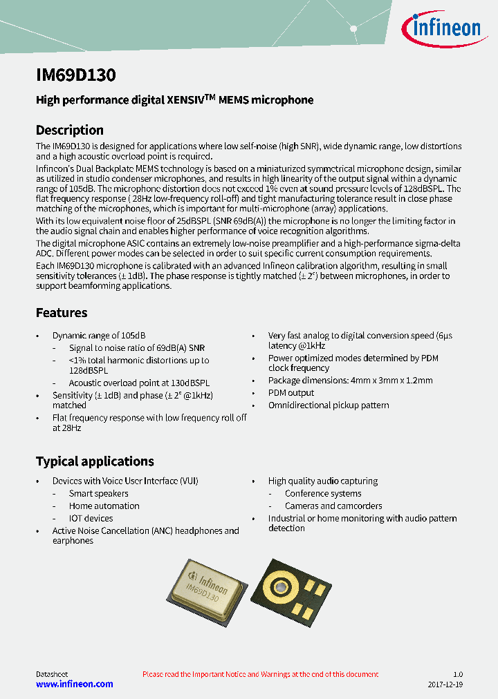 IM69D130_9020645.PDF Datasheet