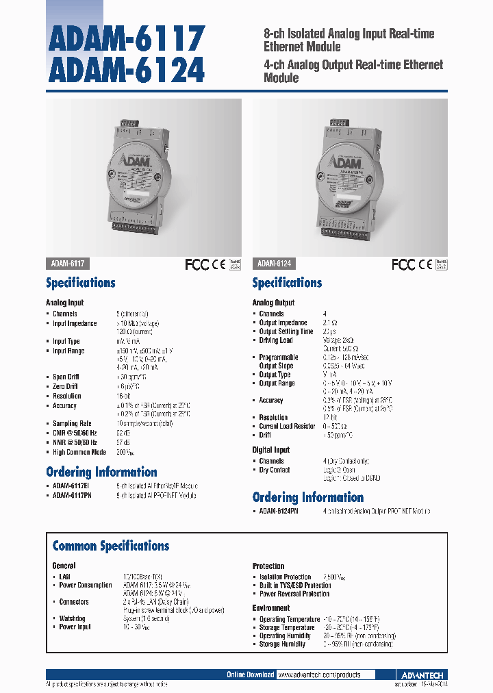 ADAM-6124PN_9021701.PDF Datasheet