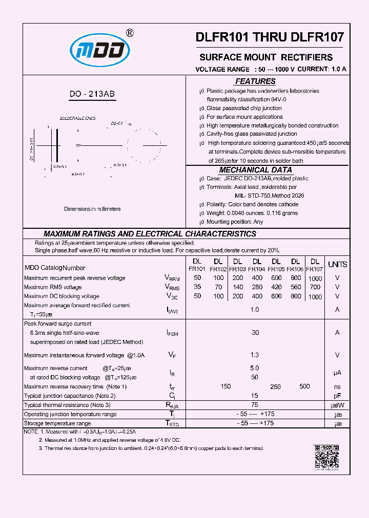 DLFR101_9025438.PDF Datasheet