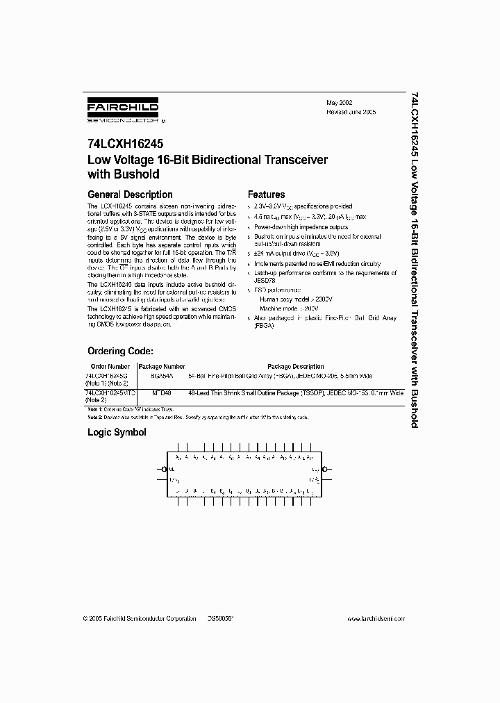 74LCXH16245-05_9025463.PDF Datasheet