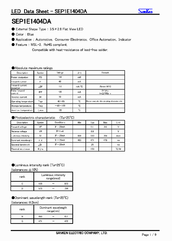 SEP1E1404DA_9026490.PDF Datasheet