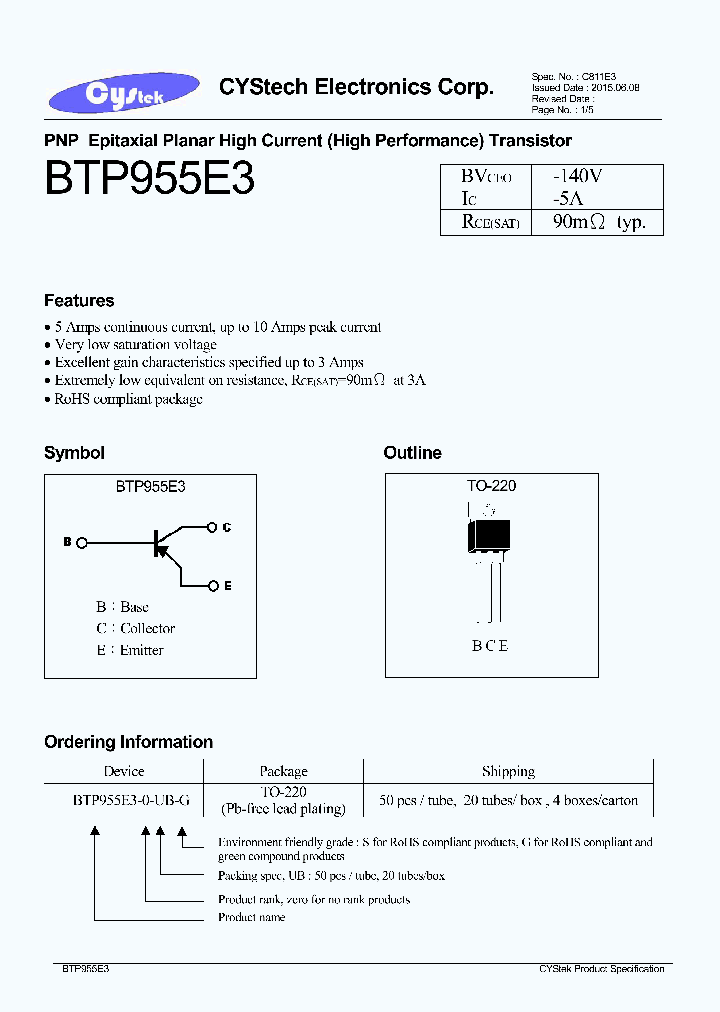BTP955E3_9029125.PDF Datasheet