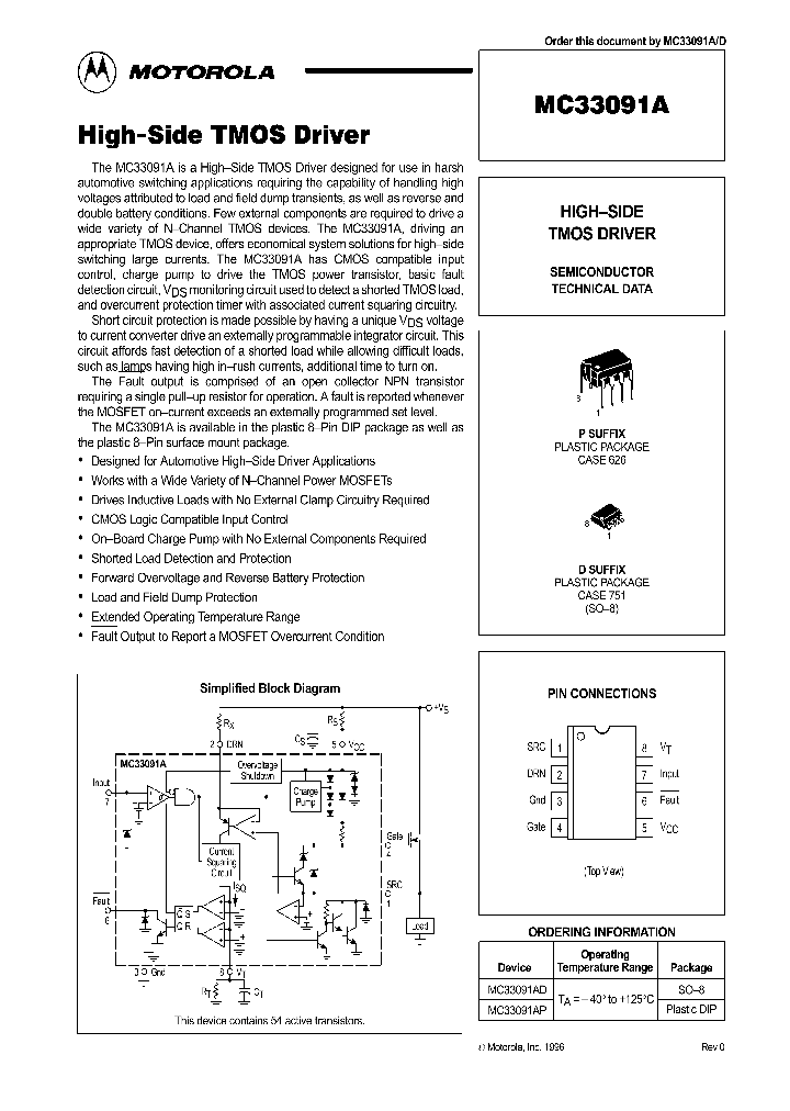 MC33091A_9029144.PDF Datasheet