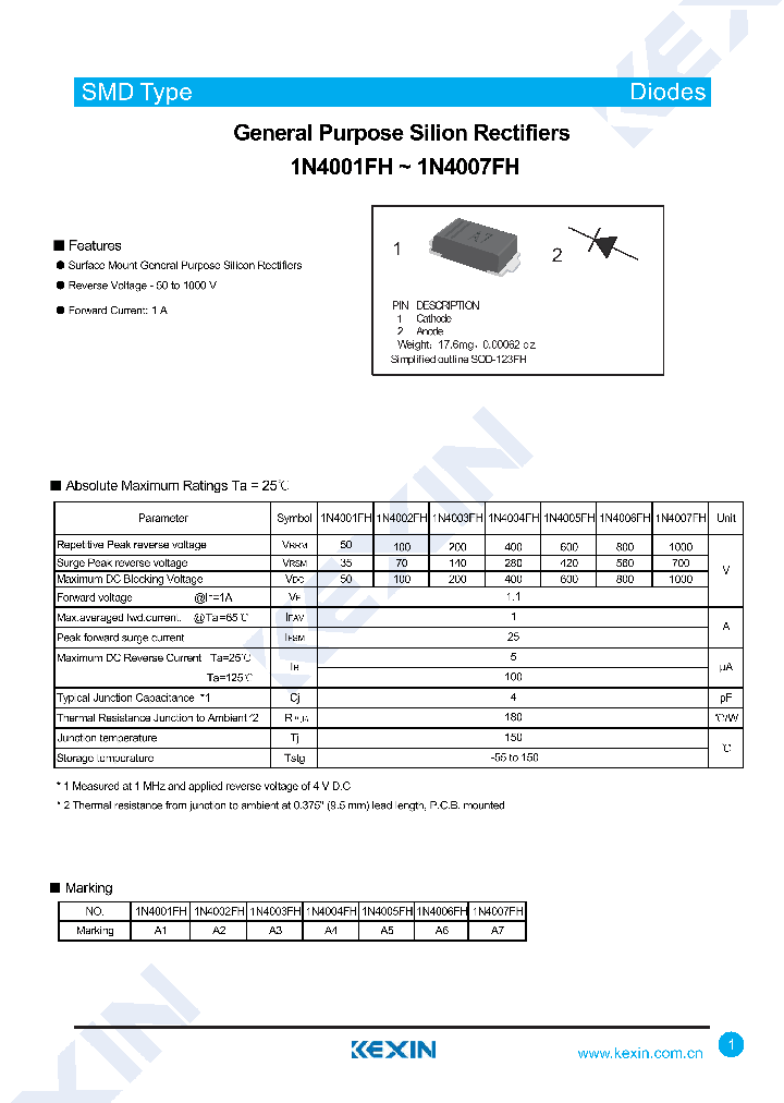 1N4001FH_9031747.PDF Datasheet