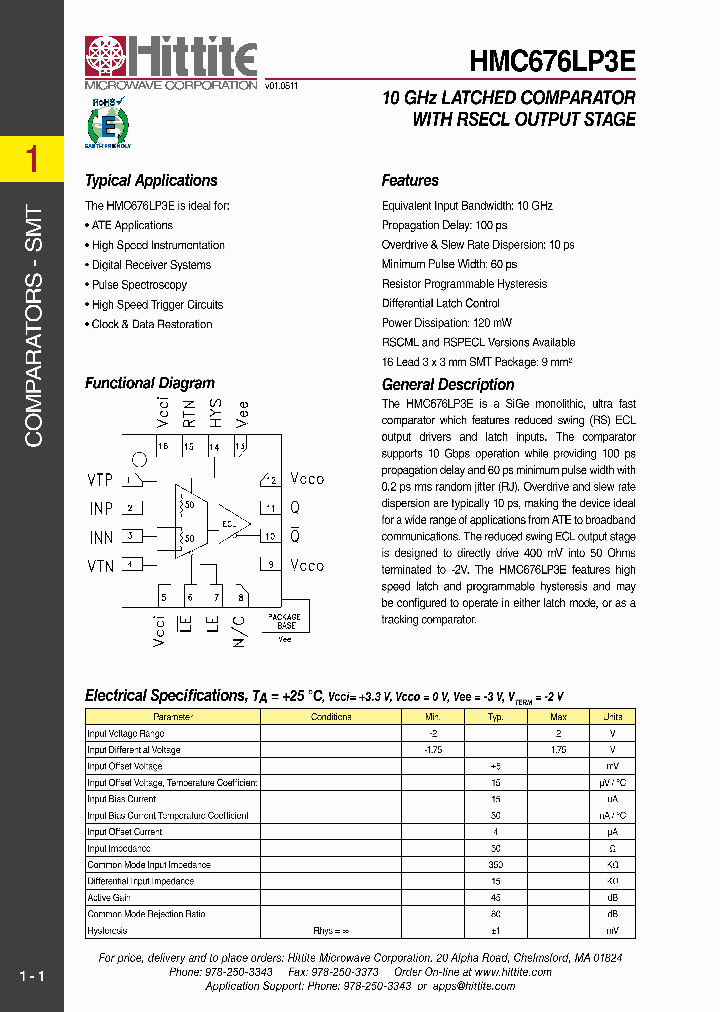 HMC676LP3E-1109_9032740.PDF Datasheet