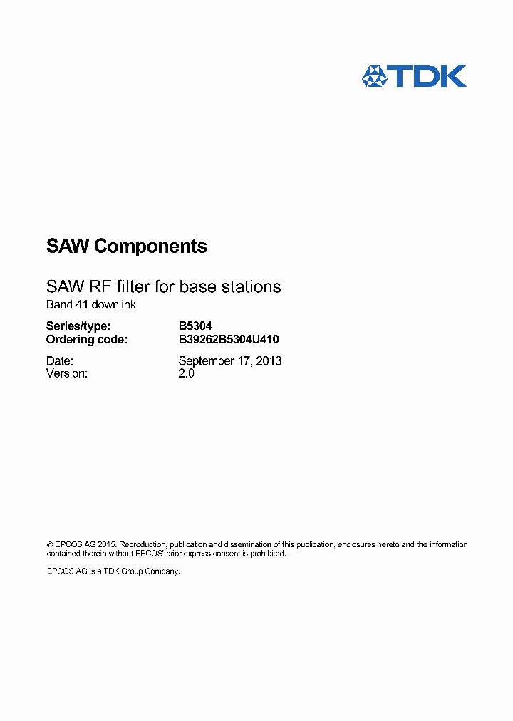 B39262B5304U410_9032726.PDF Datasheet