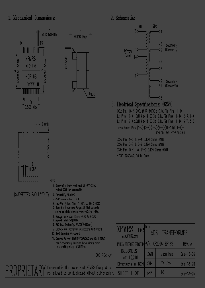 XF2006-EP16S_9033199.PDF Datasheet