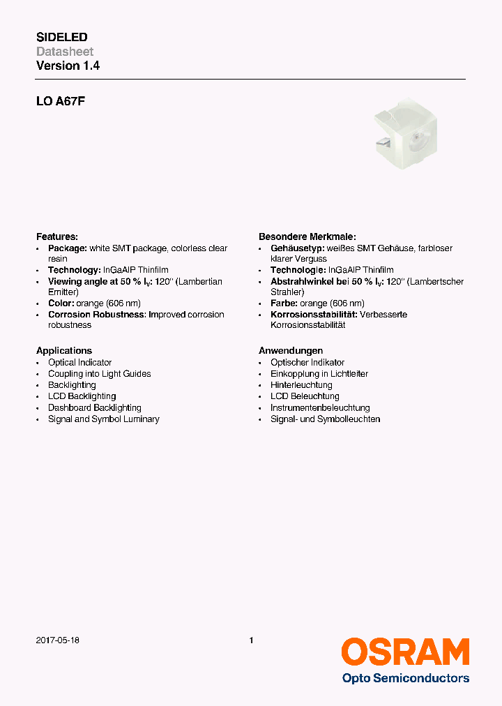 LOA67F_9035562.PDF Datasheet
