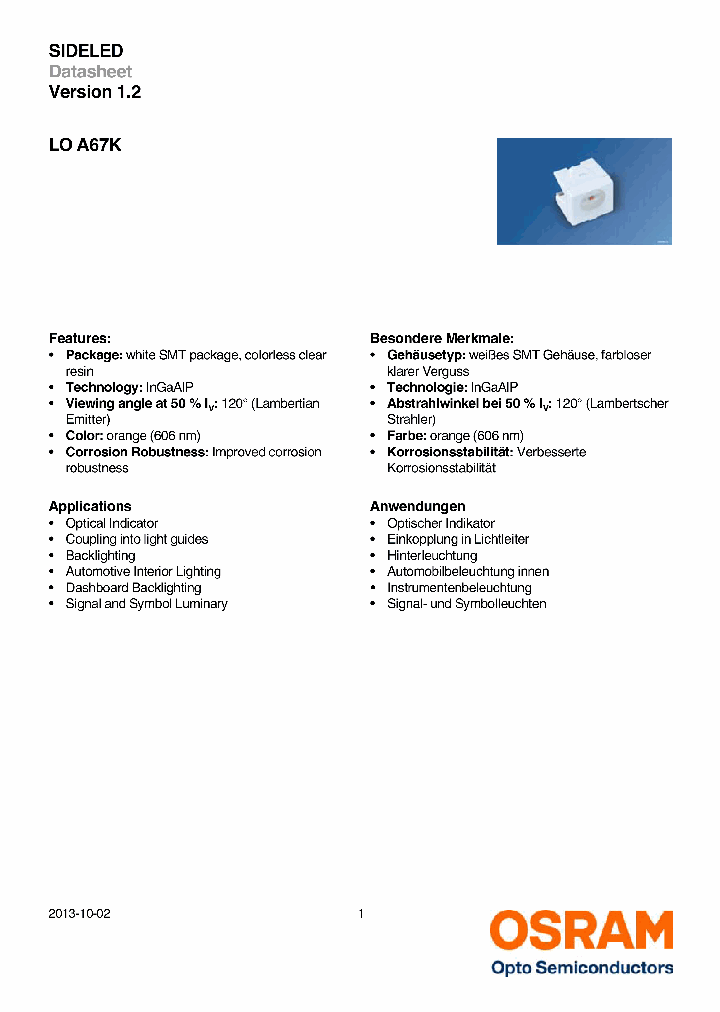 LOA67K_9035563.PDF Datasheet