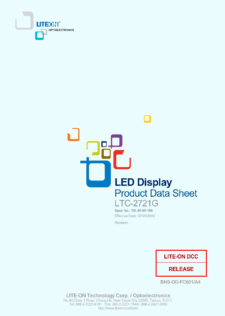 LTC-2721G_9035644.PDF Datasheet