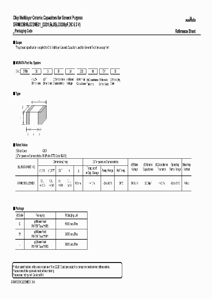 GRM033B10J223ME01_9037097.PDF Datasheet