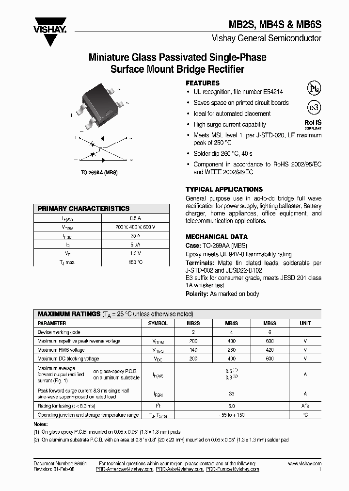 MB6S-E3_9039033.PDF Datasheet