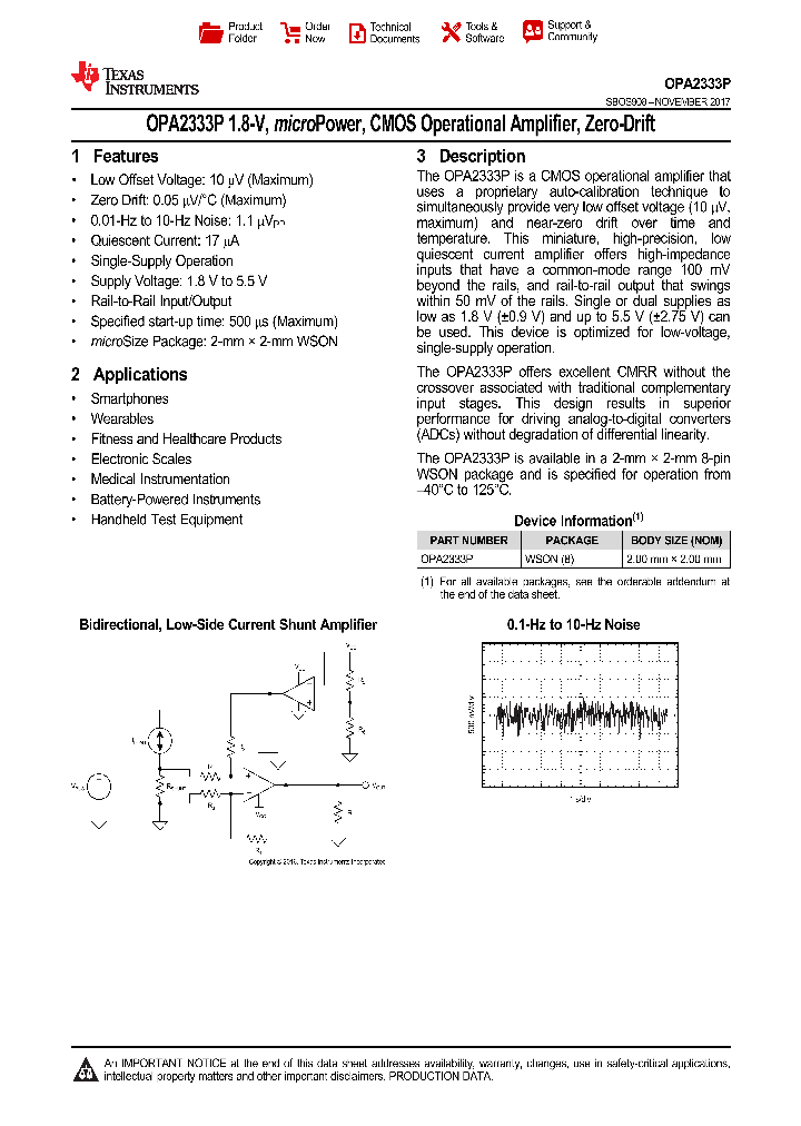 OPA2333PIDSGR_9040155.PDF Datasheet