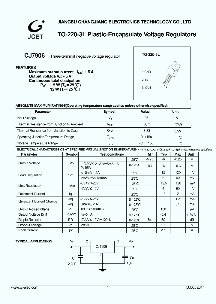 CJ7906_9042516.PDF Datasheet