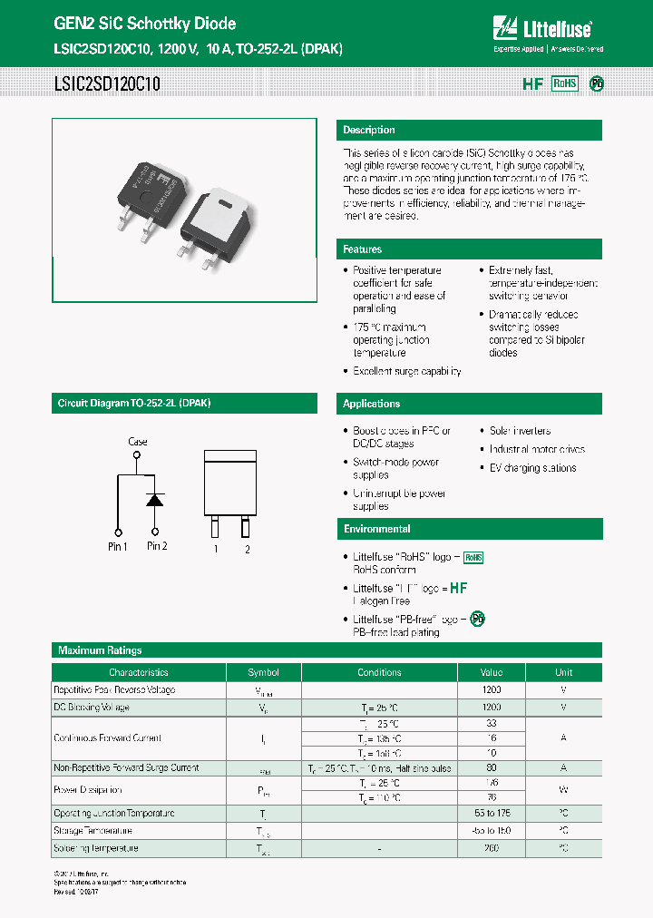 LSIC2SD120C10_9045842.PDF Datasheet