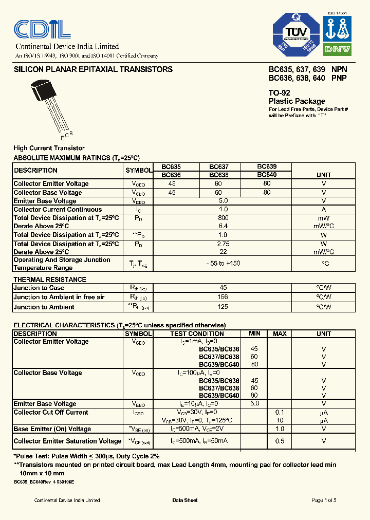 BC637_9046250.PDF Datasheet