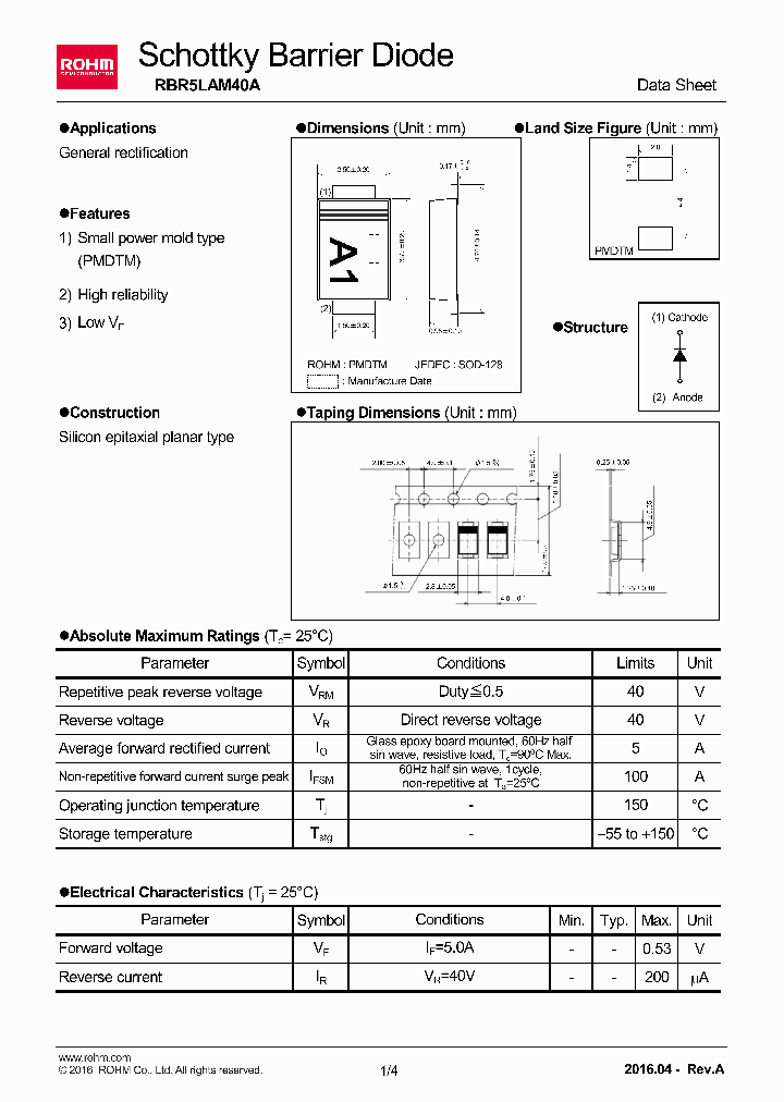 RBR5LAM40A_9048567.PDF Datasheet