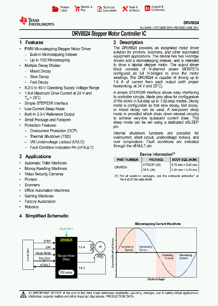 DRV8824_9048677.PDF Datasheet